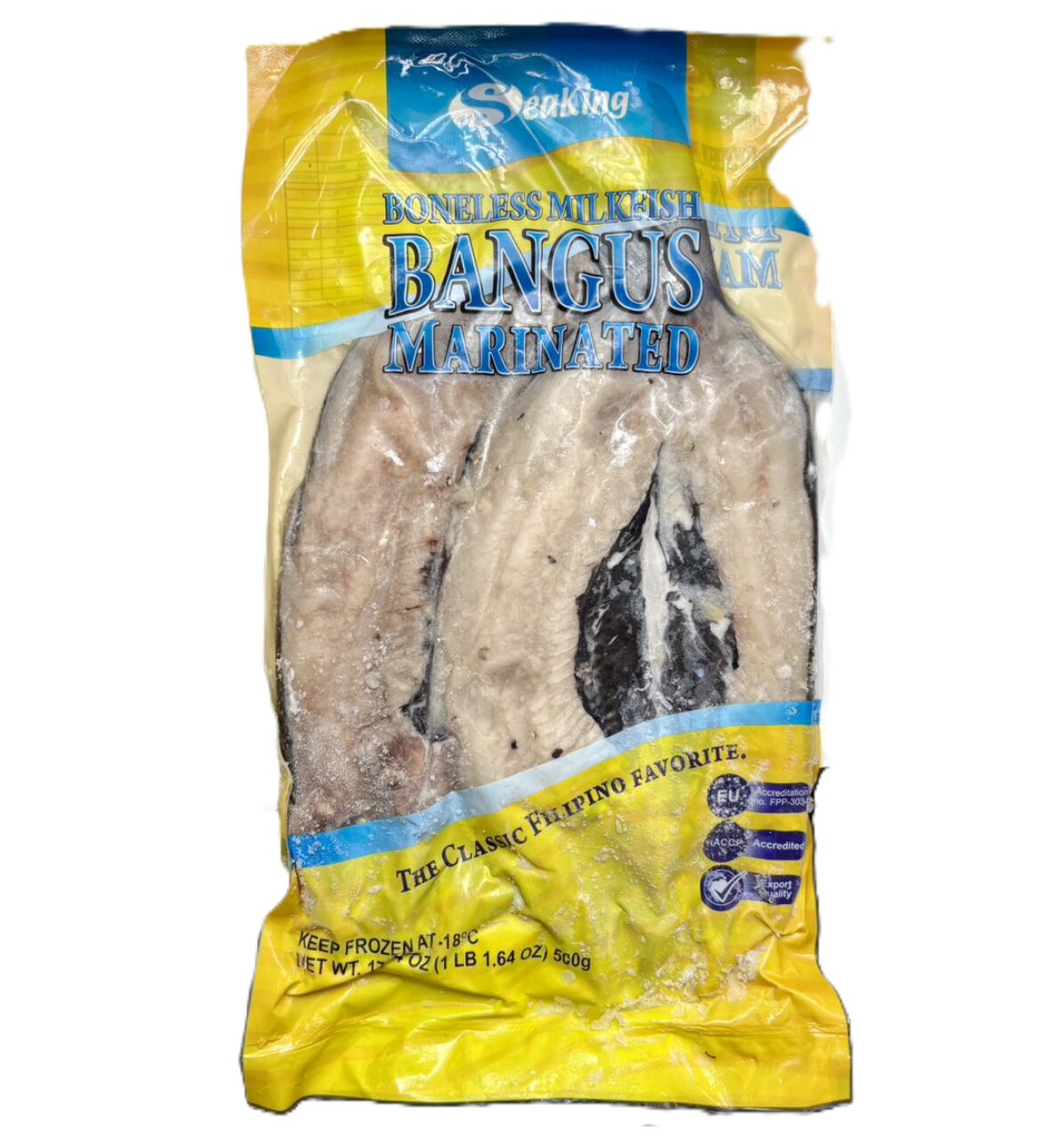 SeaKing BONELESS MILKFISH MARINATED BABY BANGUS 500g 2P 【サランガニ バゴス】