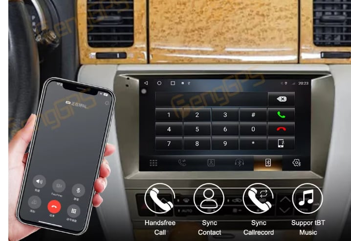 レクサス SC SC430 2001〜2010 アンドロイドナビ -AUC-1082-3