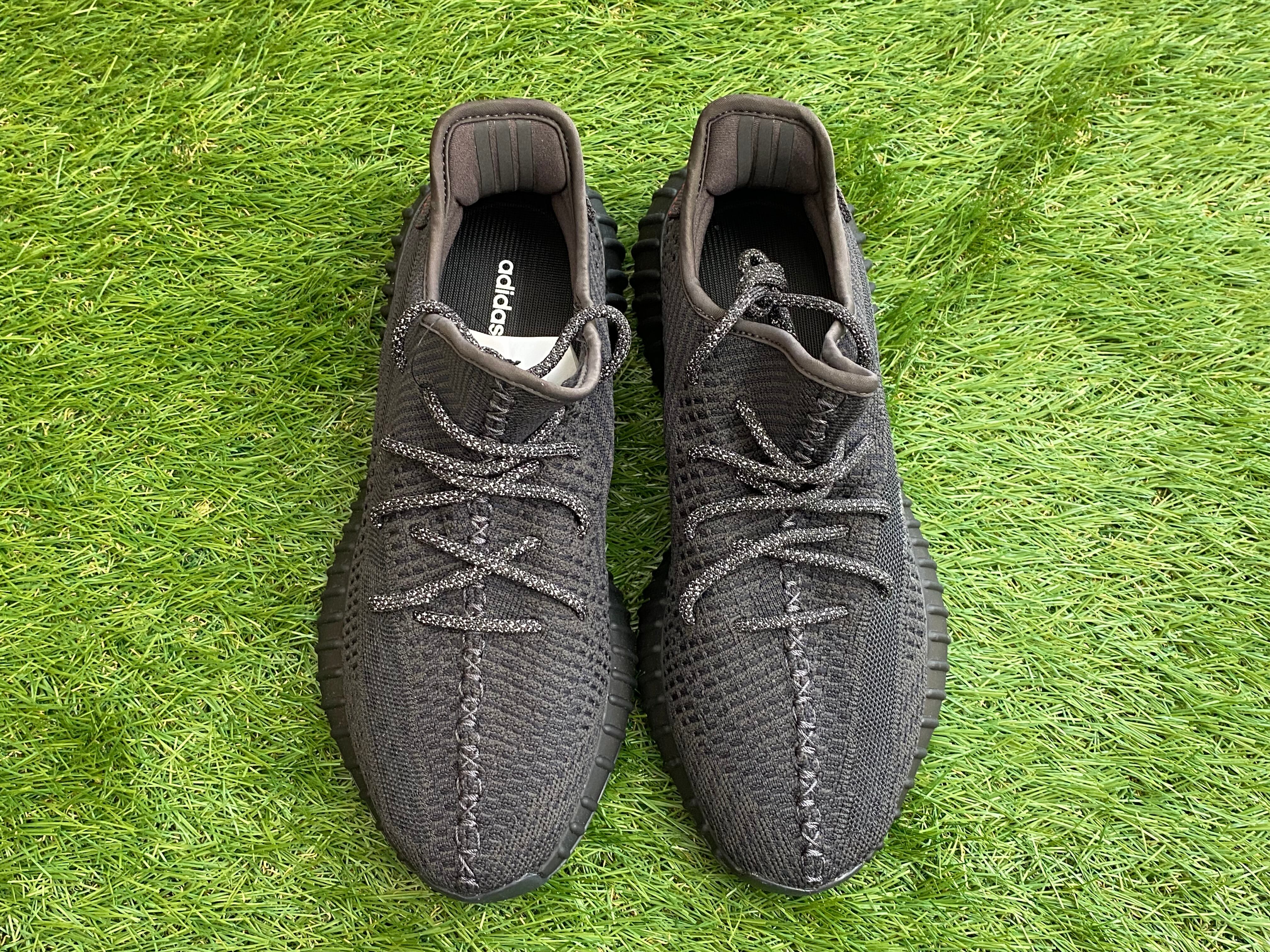 adidas YEEZY BOOST 350 V2 BLACK STATIC FU9006 27.5cm 55424 | BRAND  