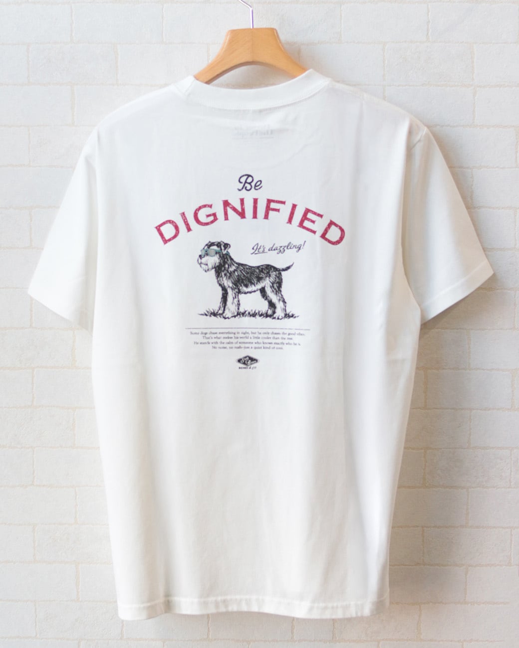 Select】シュナウザーイラストTシャツ (260876) | voice clothing store