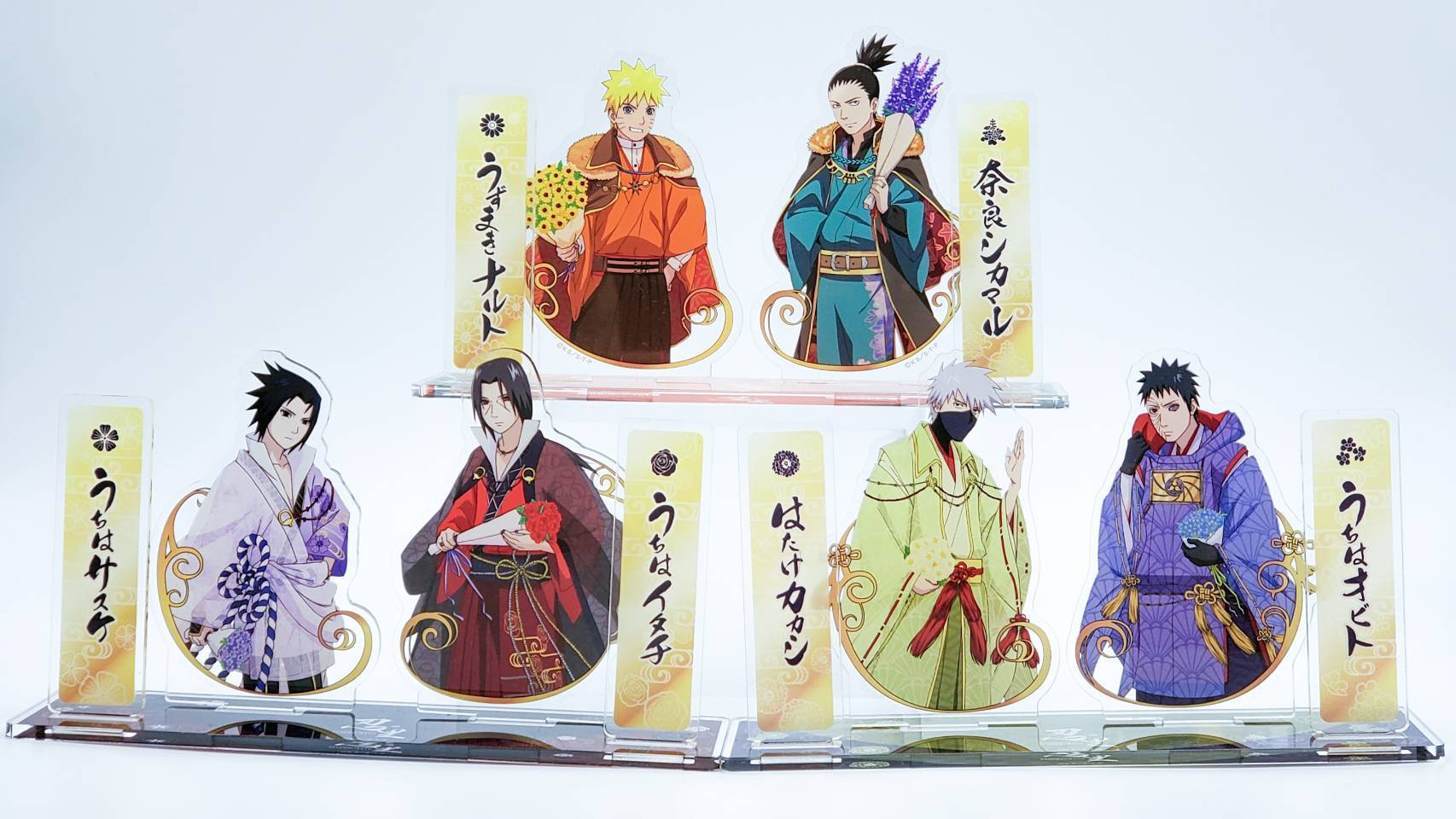 NARUTO 缶バッジ ポラロイド カカシ オビト セット