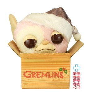 エスケイジャパン グレムリン ギズモ サンタ ぬいぐるみ ピンク×シルバー 紙タグ付
