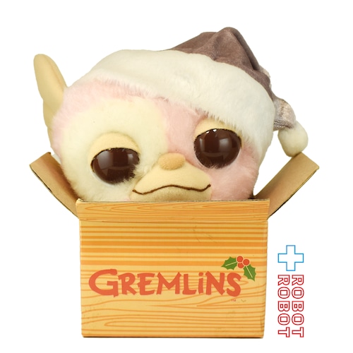 エスケイジャパン グレムリン ギズモ サンタ ぬいぐるみ ピンク×シルバー 紙タグ付