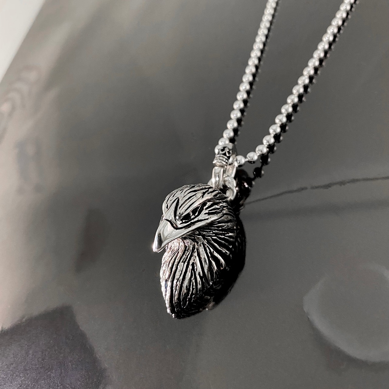 EAGLE BALL CHAIN NECKLACE / イーグル ボールチェーンネックレス