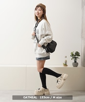 ◆フェイクレイヤード カレッジ スウェット◆ng-61225