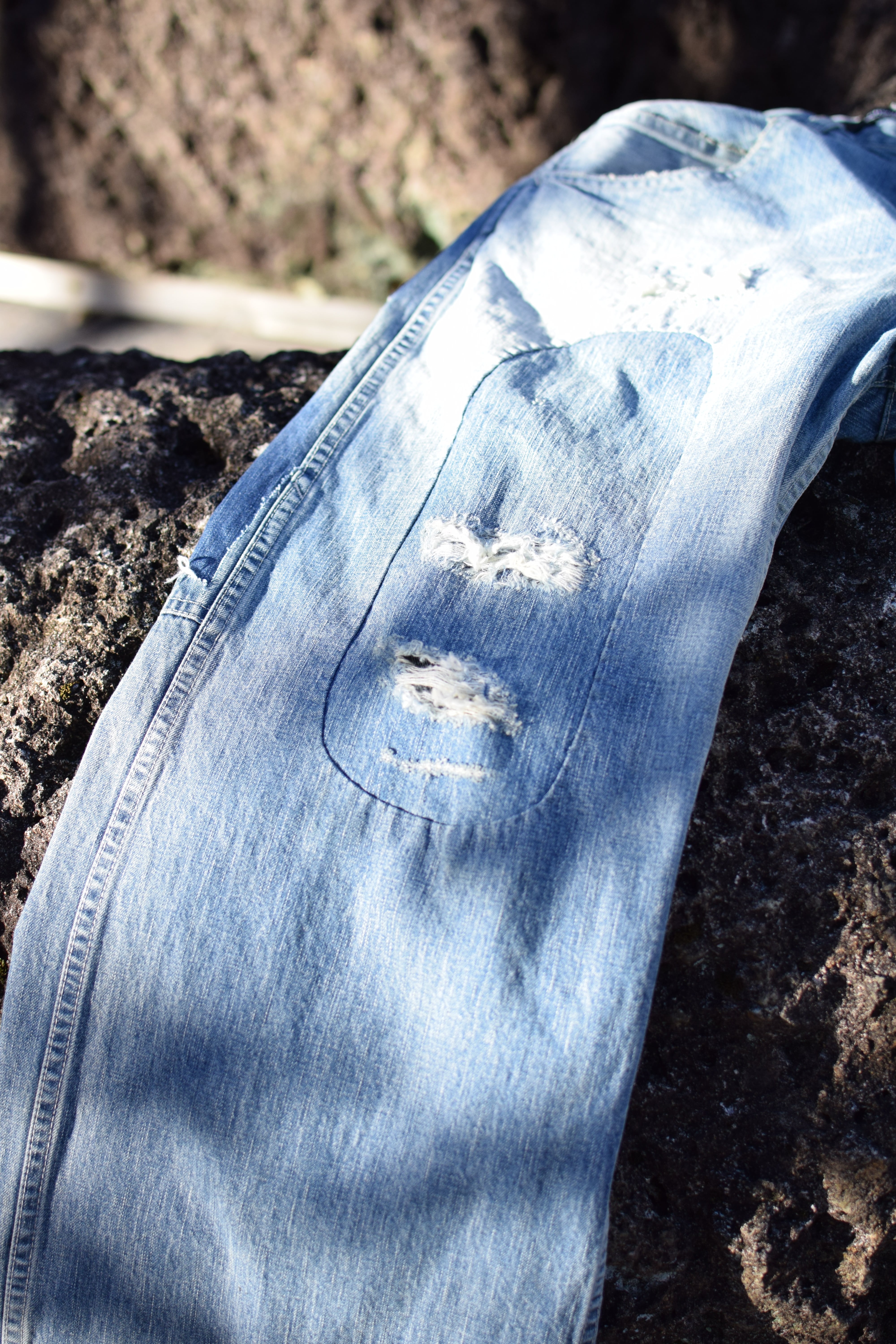 ensou.エンソウ Scar tissue painter jeans デニム ensou. Scar Tissue Painter Jeans | Gallery KARIOCA