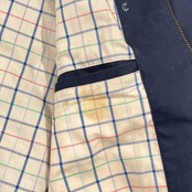 BROOKS BROTHERS 346 ブルックスブラザーズ 裏チェック スイングトップ L/ネイビー メンズ