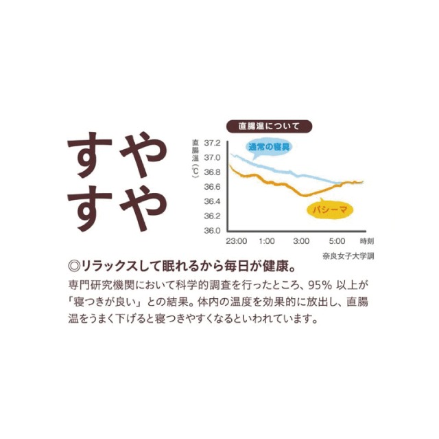 『pasima』パシーマベビーキルトケット ＜baby＞※特典付き