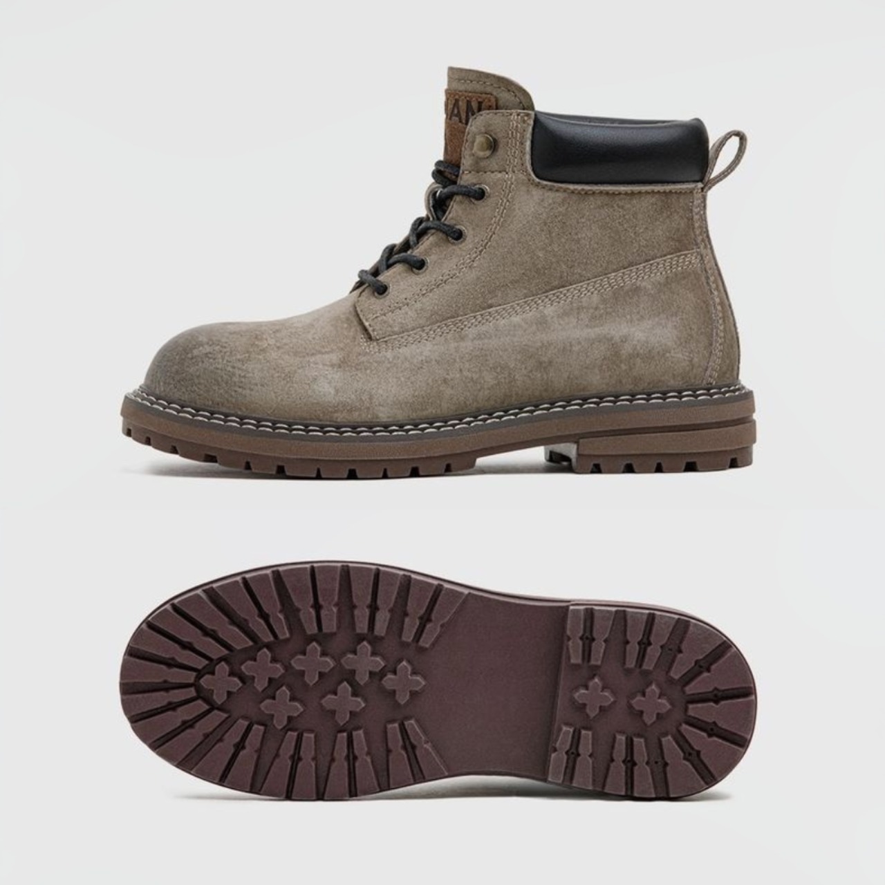 Vintage Genuine Leather High Top Boots / ヴィンテージ 本革 レザー ハイトップ ブーツ