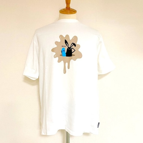 Shabby 「Hello」 T-shirts　Off White