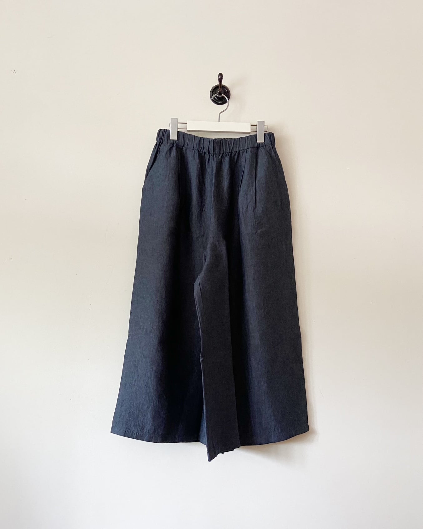 evam eva リネンキュロット　linen culottes