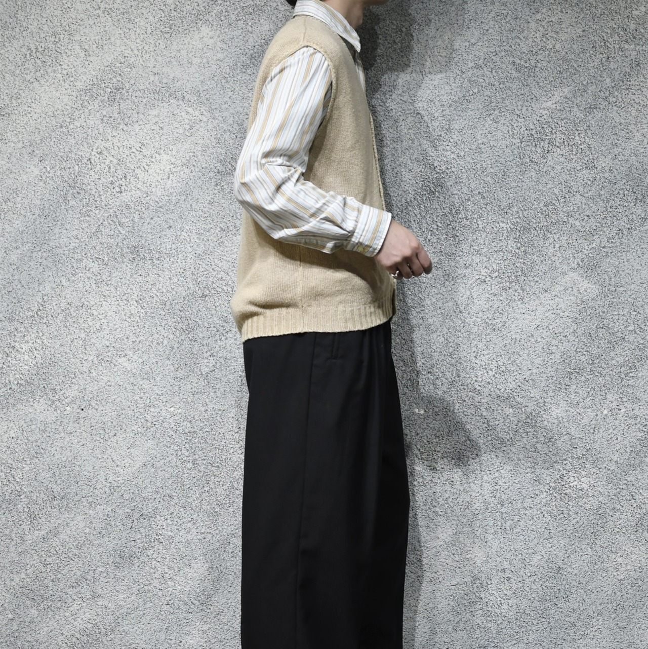 FOR-SAIL knit vest beige