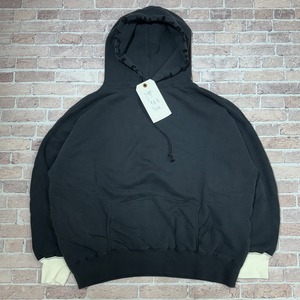 JACKSON MATISSE FADING 裏サーマル パーカー BLACK SIZE M