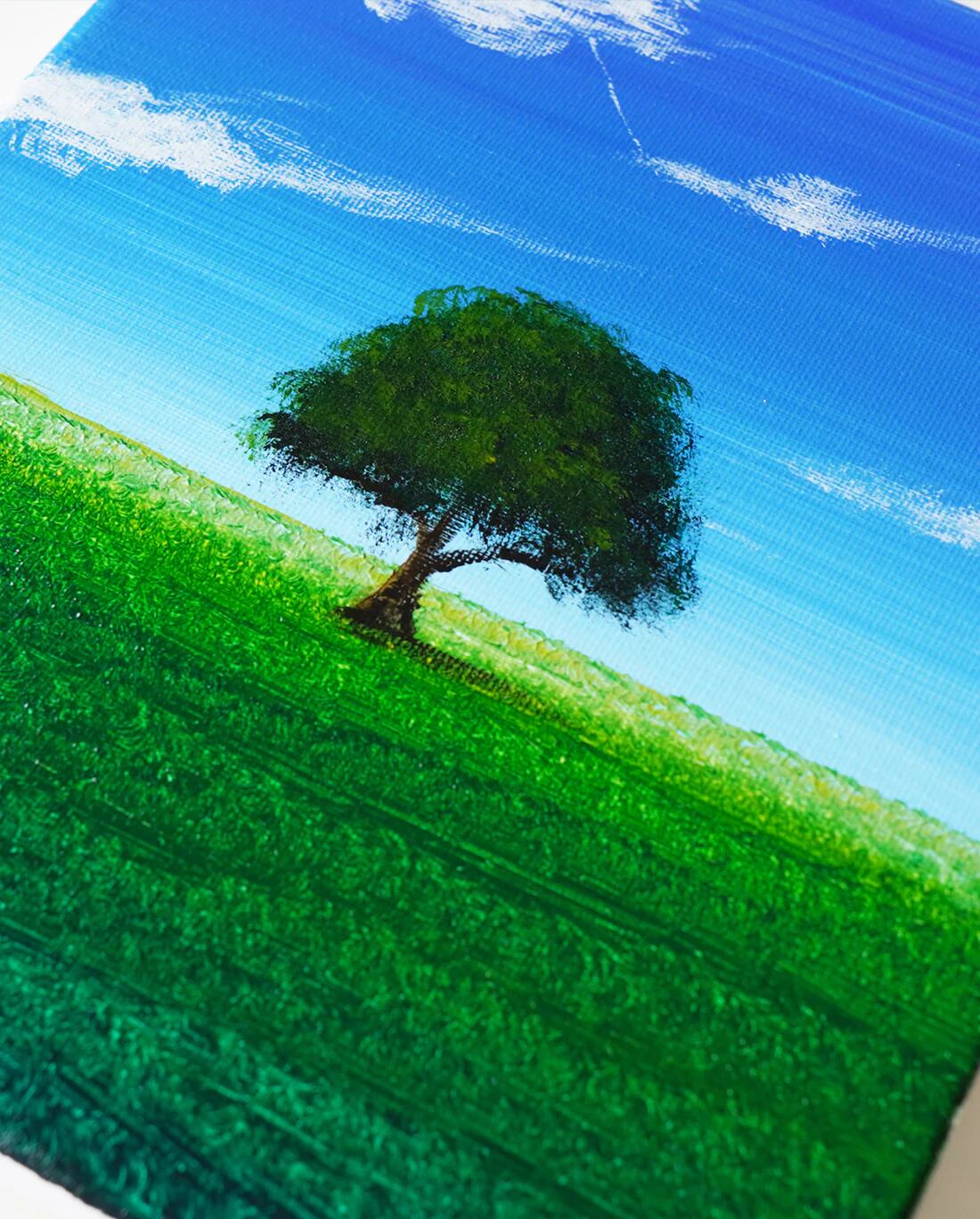 草原と木 | easobi Artshop