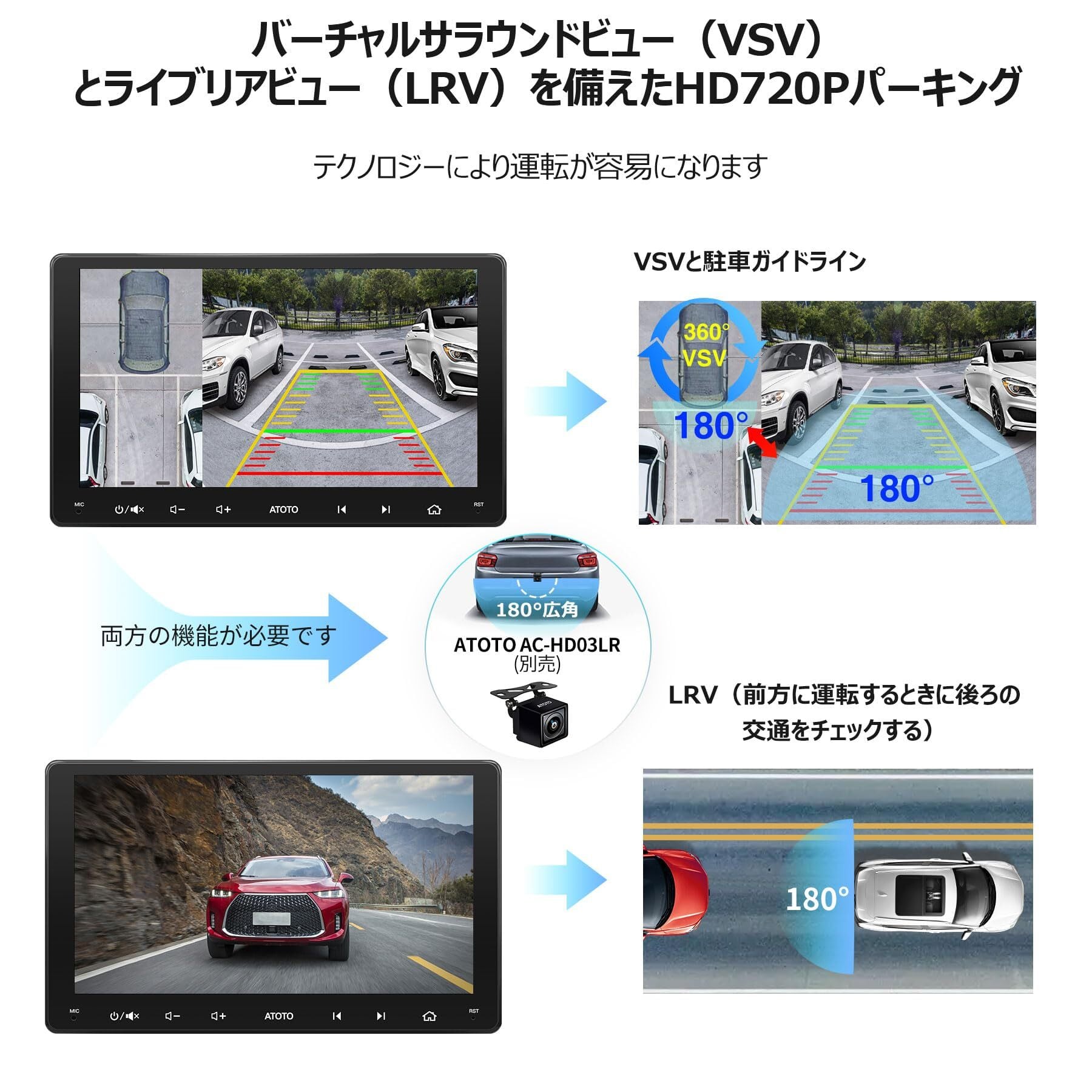 ATOTO S8MS 2DIN 内蔵4GLTE 8-Core 4G+ ATOTO S8MS 2DIN 内蔵4GLTE 8