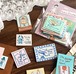予約☆MO988D｜Molinta【Old Paper Pages - 阿卓复古小浪漫布贴】布 ステッカーパック