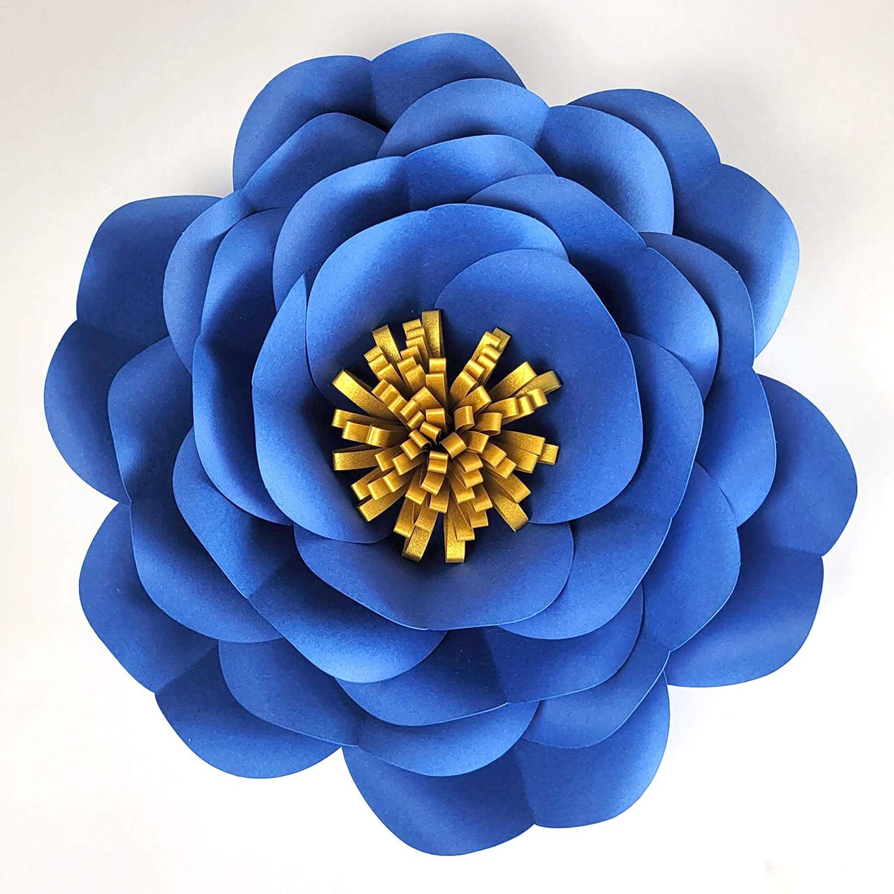 ジャイアントフラワー「ヴァイオレットブルー＆ゴールド（特大