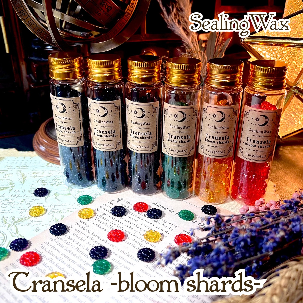 Transela - bloom shards -【透明ひまわり型ワックス】/ トランセラ 