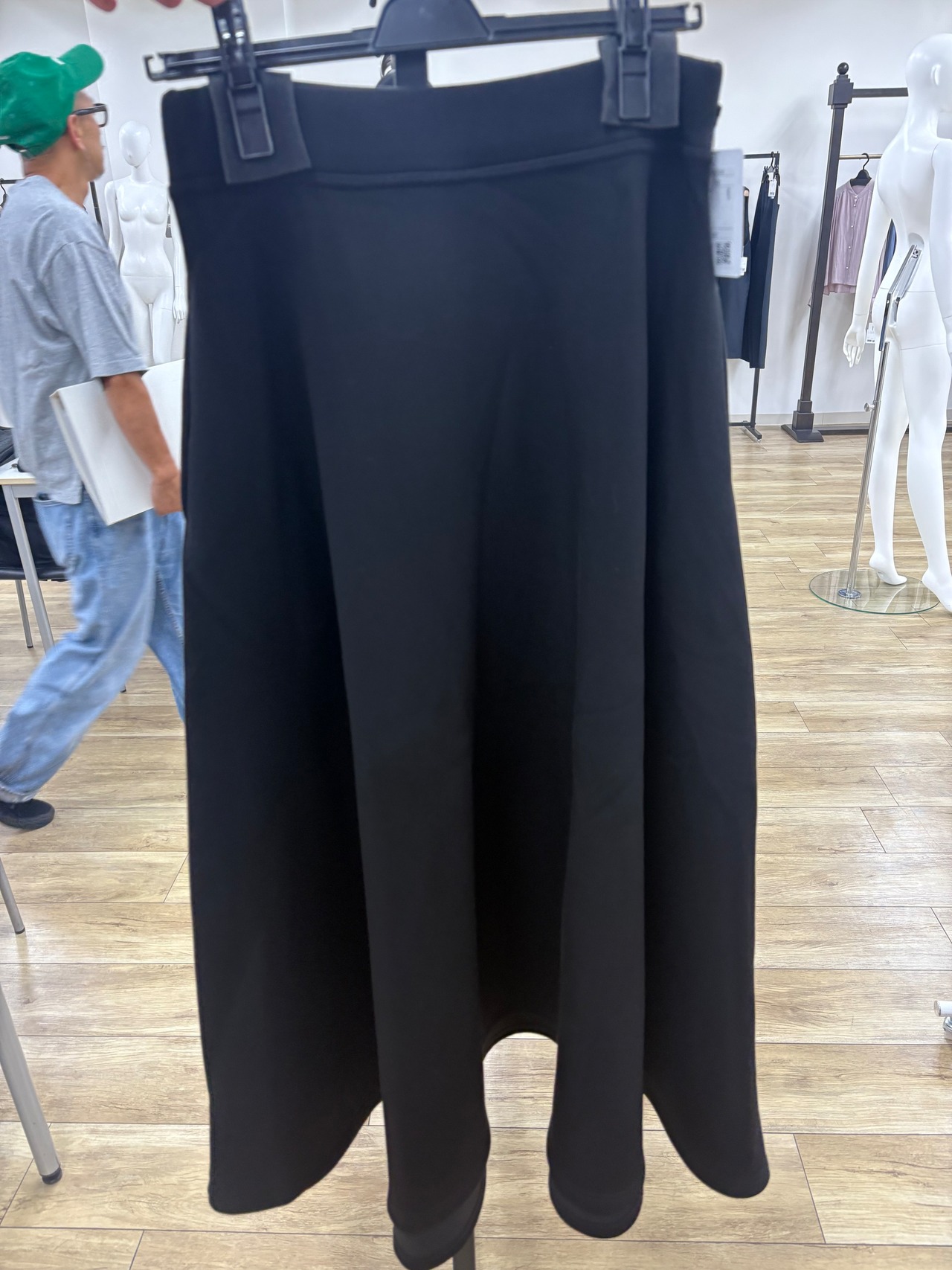 QTUME ブラッシュサーキュラースカート　552-26544