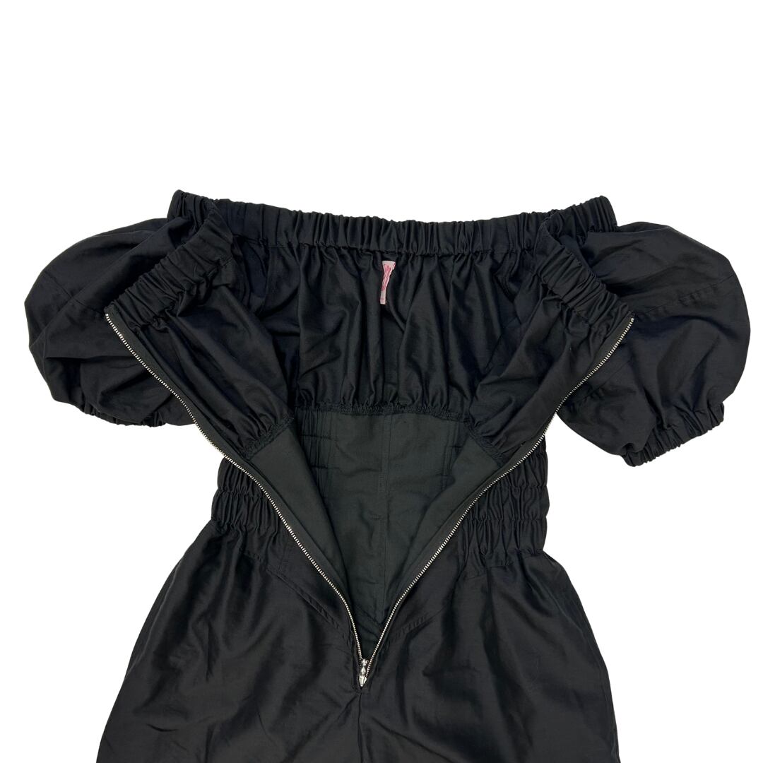 25ss、完売品、美品】FETICO（フェティコ）OFF-SHOULDER JUMPSUITS