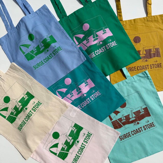 Surge Coast Store "Beach" Tote Bag