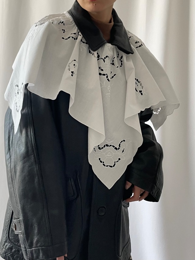 Remake vintage lace sailor collar