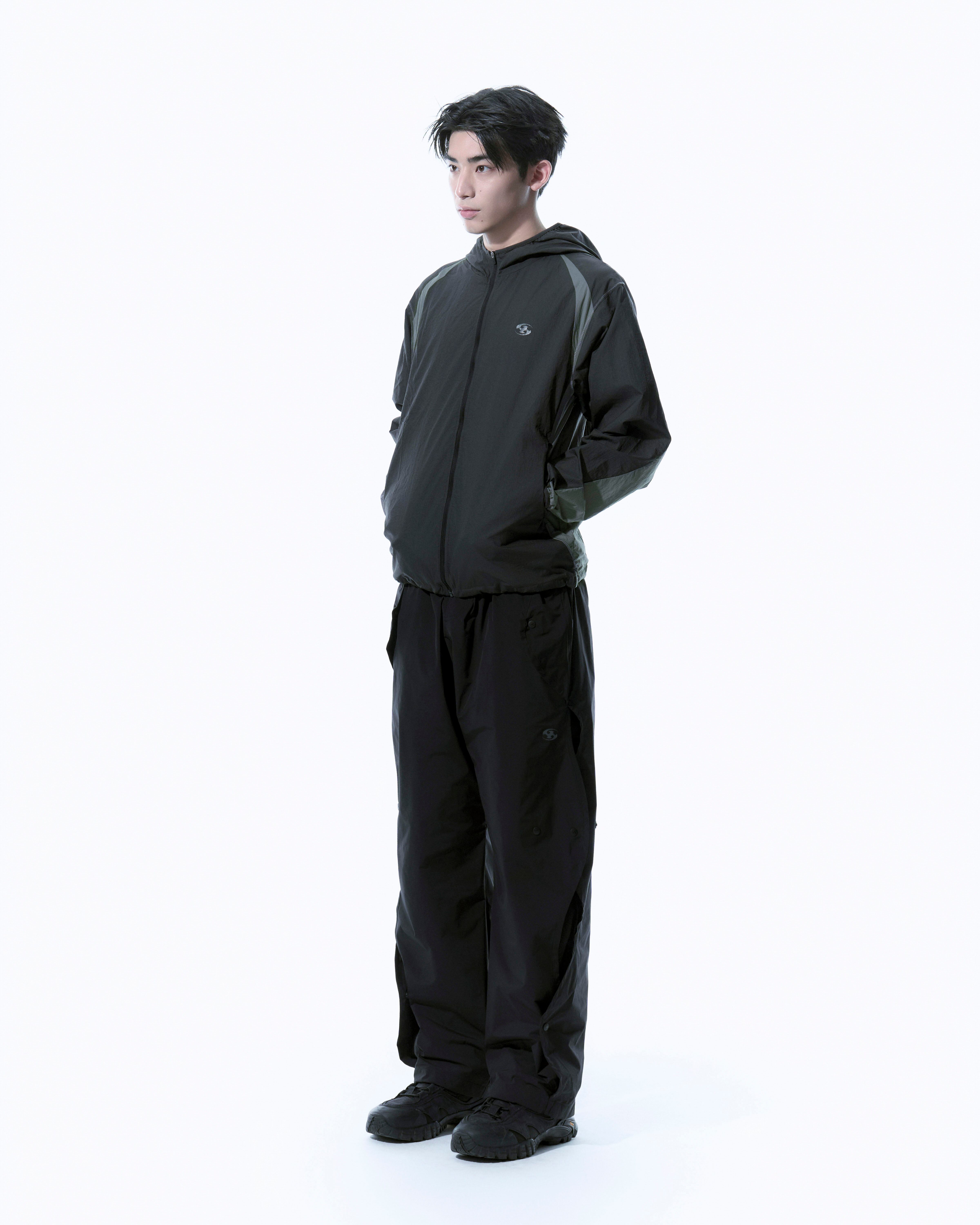 SAN SAN GEAR] PANELED JACKET [BLACK] 正規品 韓国ブランド 韓国通販