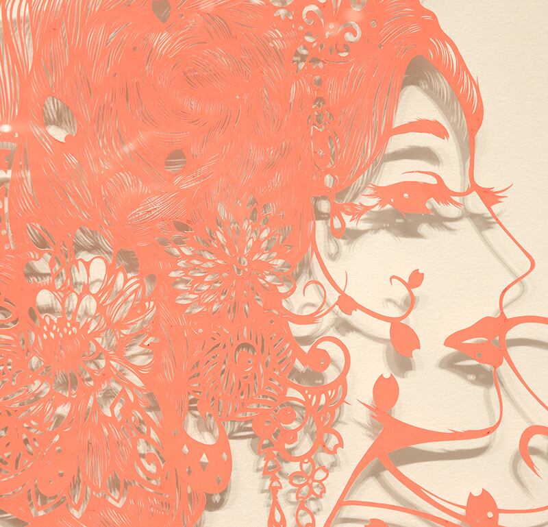 Dahlia Arai paper art Japan