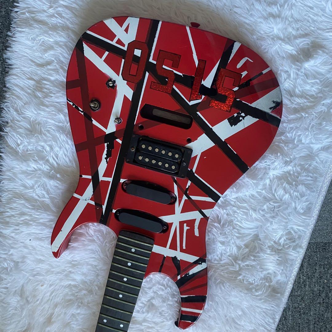 EVH ペイント ストラトキャスター EVH Striped Series Frankenstein