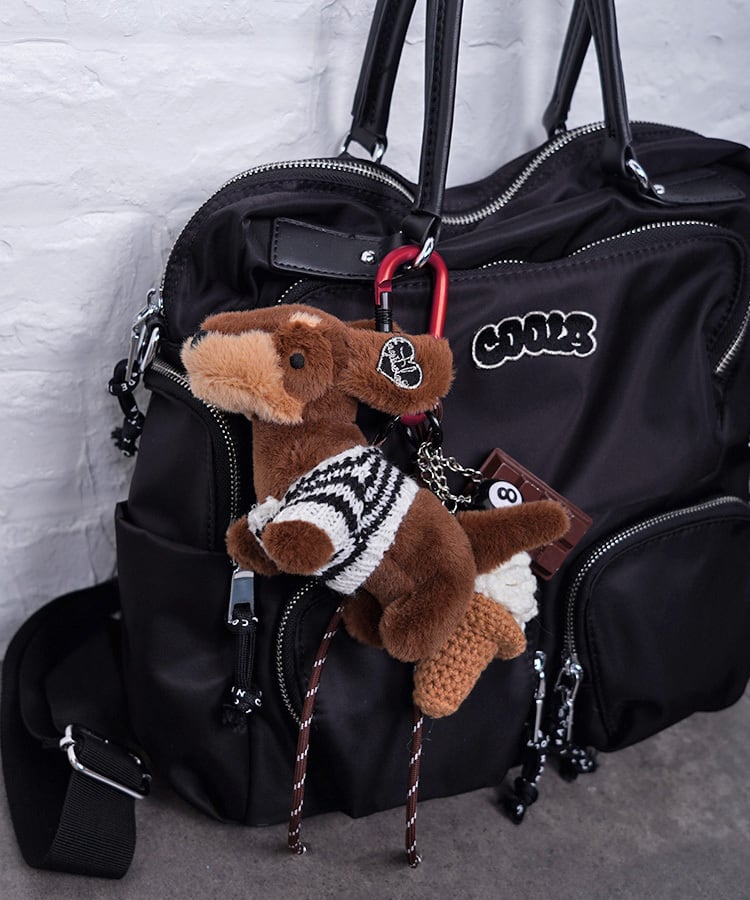 直営限定ITEM】ドレスアップダックスフンド×スイーツBAGチャーム CQ