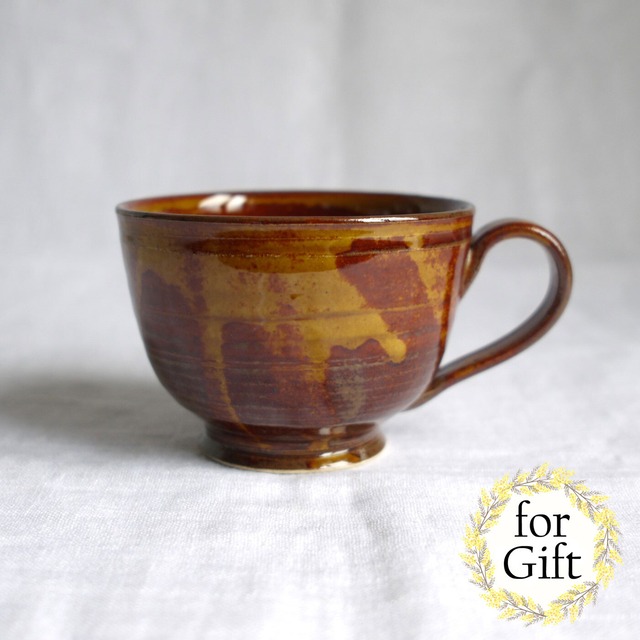 カフェオレマグ　Amber