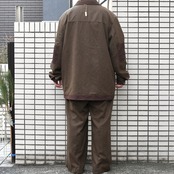 special switching design blouson × wide slacks set up