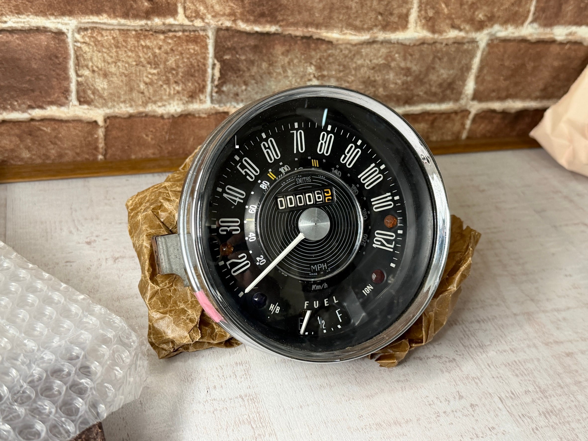 Speed gauge 12MPH (200KPH) MK-1 Recondition PTN 1010200-140