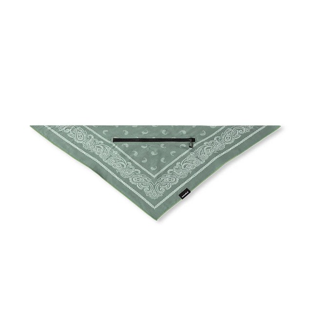 THE NOMADIX（ノマディックス）ICE BANDANA TOWEL  -PAISLEY FOREST GR　高吸収バンダナタオル・保冷機能