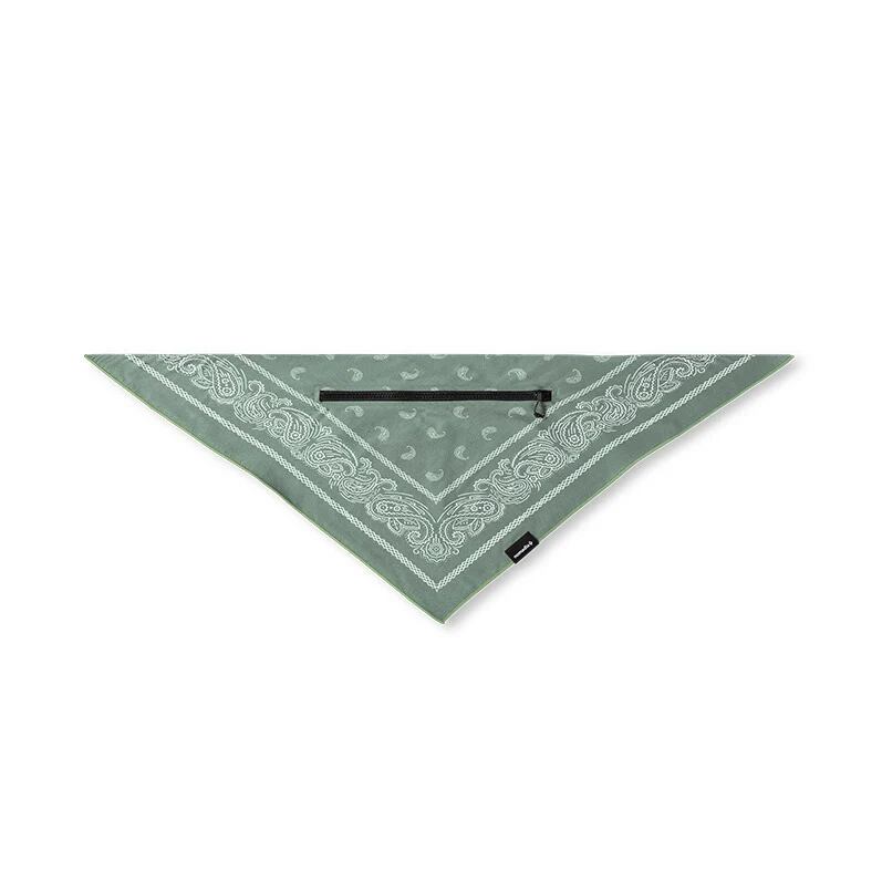 THE NOMADIX(ノマディックス)ICE BANDANA TOWEL -PAISLEY FOREST GR 高吸収バンダナタオル・保冷機能