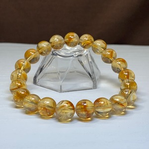 1.ハニーカラー☆ファントム入り♪ディープシトリン・ブレスレット