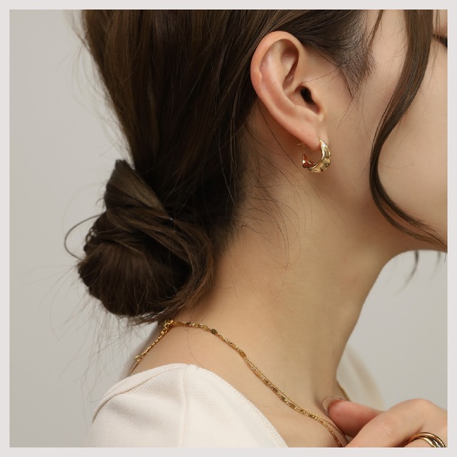 Earring/Pierce -Gold/Silver-