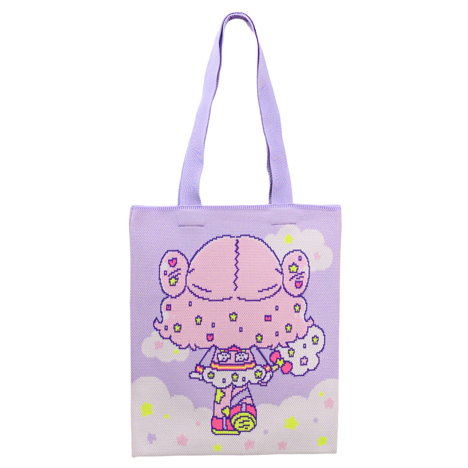 mog ニットトートバッグA（ふわちゃん） | TOKYO PiXEL. shop & gallery