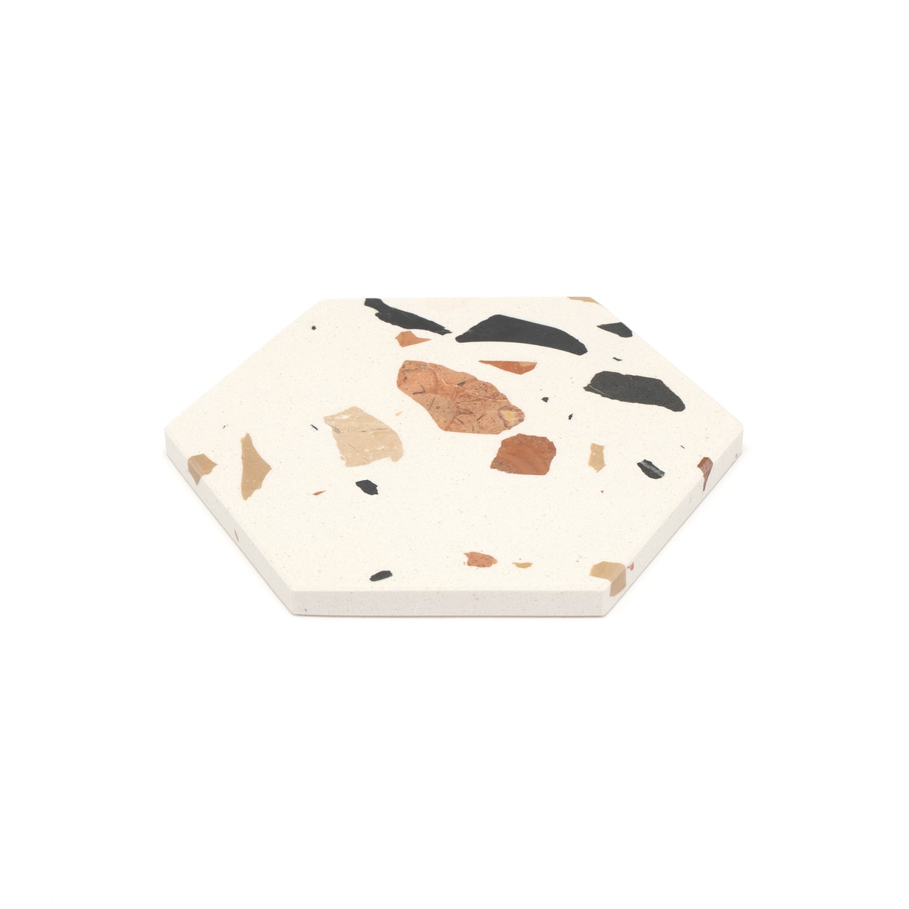 TERRAZZO HEXAGON COASTER