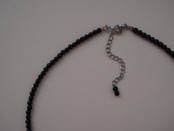 【 WAVE 】onyx × PURE point necklace