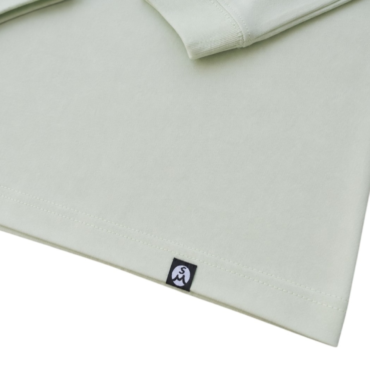 【THE ESSENTIAL LOGO L/S TEE】HARBOR GLOW(Pale Lime) 画像6