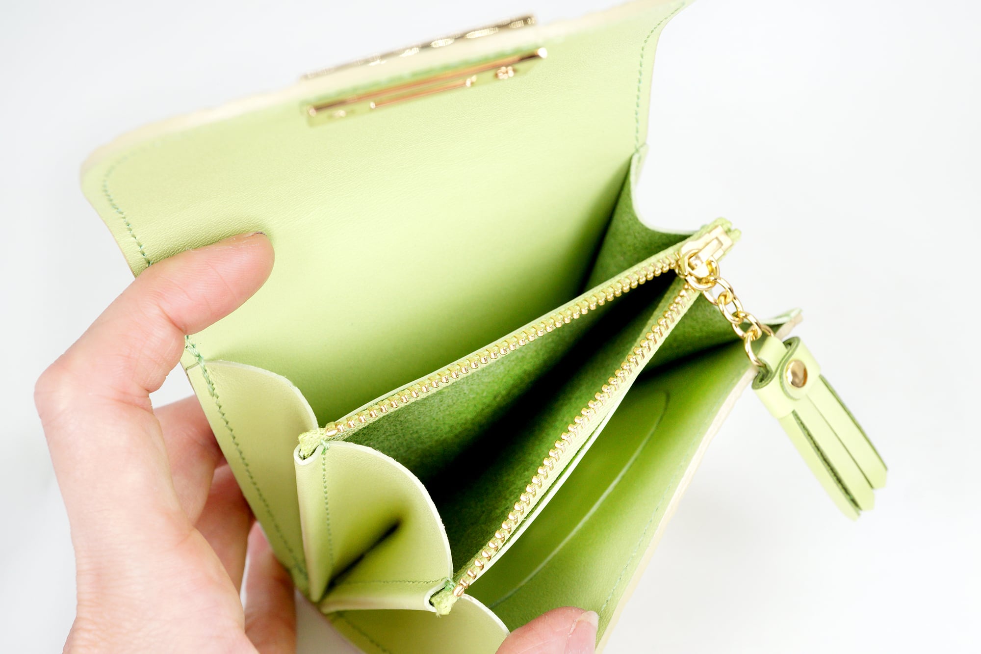 メロンなコンパクト財布／赤肉・青肉（ヒネリ金具タイプ） | EARL 