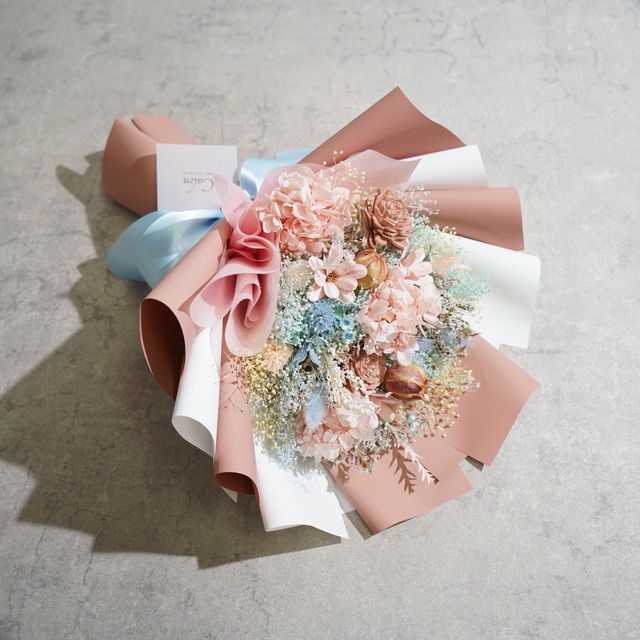 ドライフラワーの花束 Mサイズ ミックス M-476≪限定１点≫