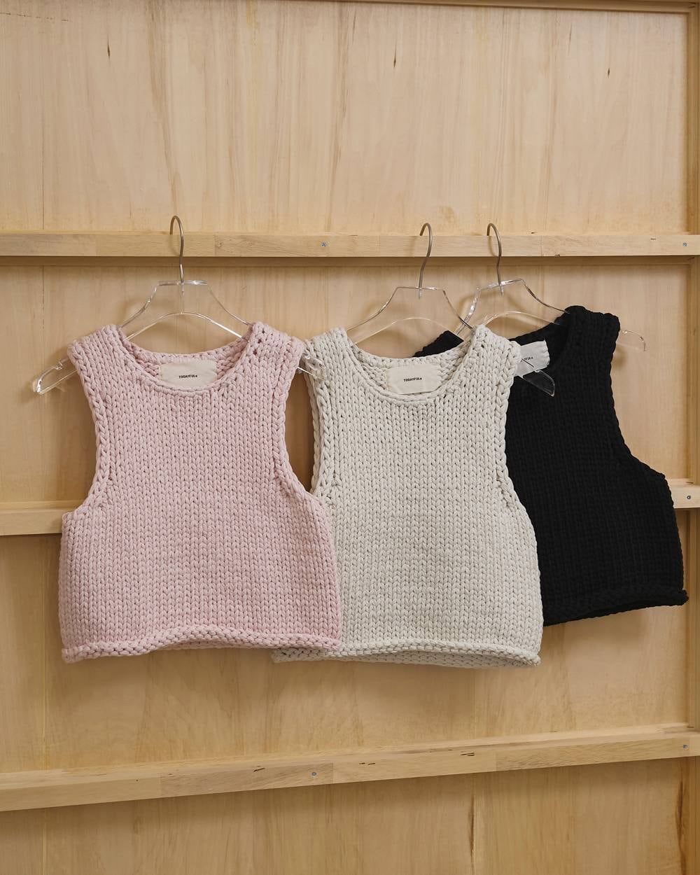 TODAYFUL／Hand Knit Vest | polne