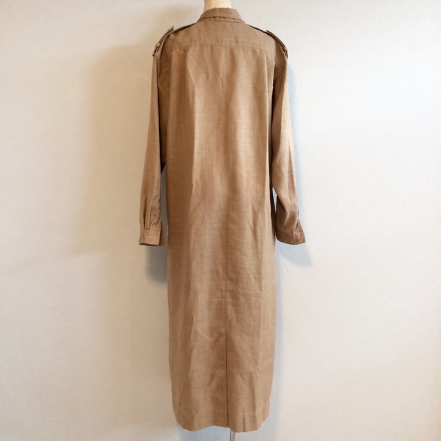 80s military maxi dress