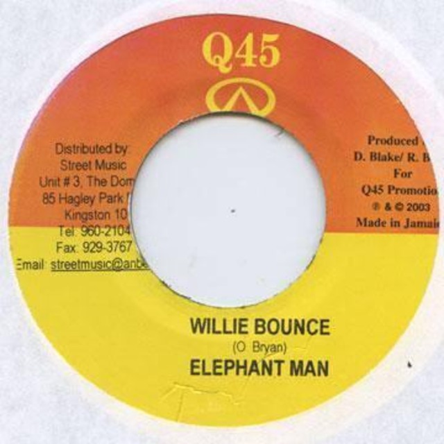 Willie Bounce / Elephant Man 7inch