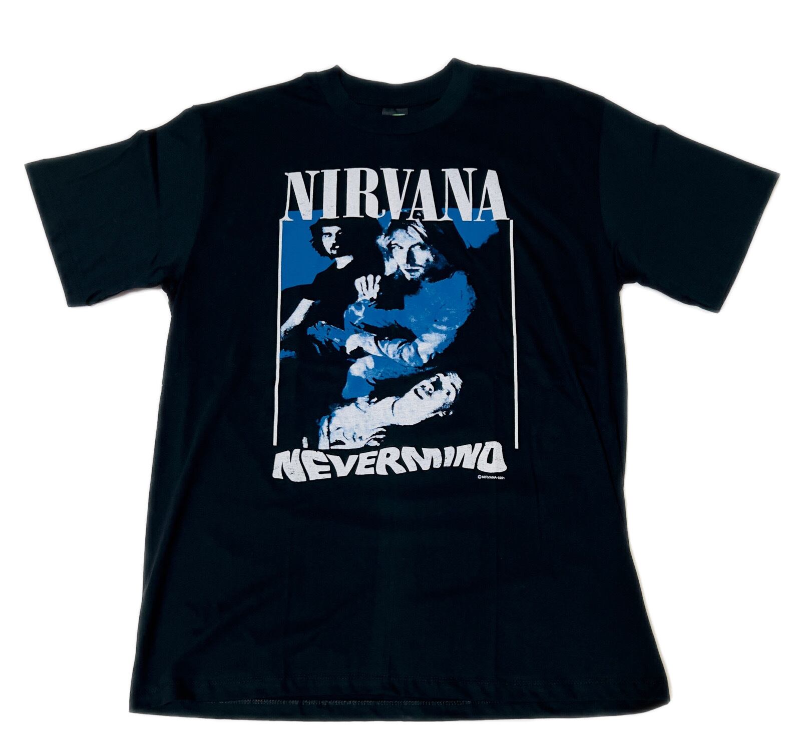 NIRVANA  NEVER MIND Tシャツ　ブラック　カートコバーン