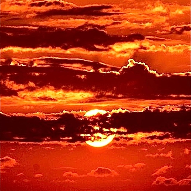 ビンテージサンセットネックレス