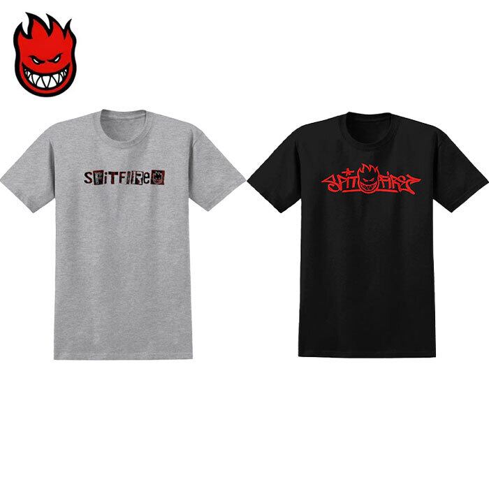 spitfire Tシャツ使用　スピットファイア T の壁掛け SPITFIRE RANSOM FILL S/S VINZ S/S スピットファイア Tシャツ ロゴ