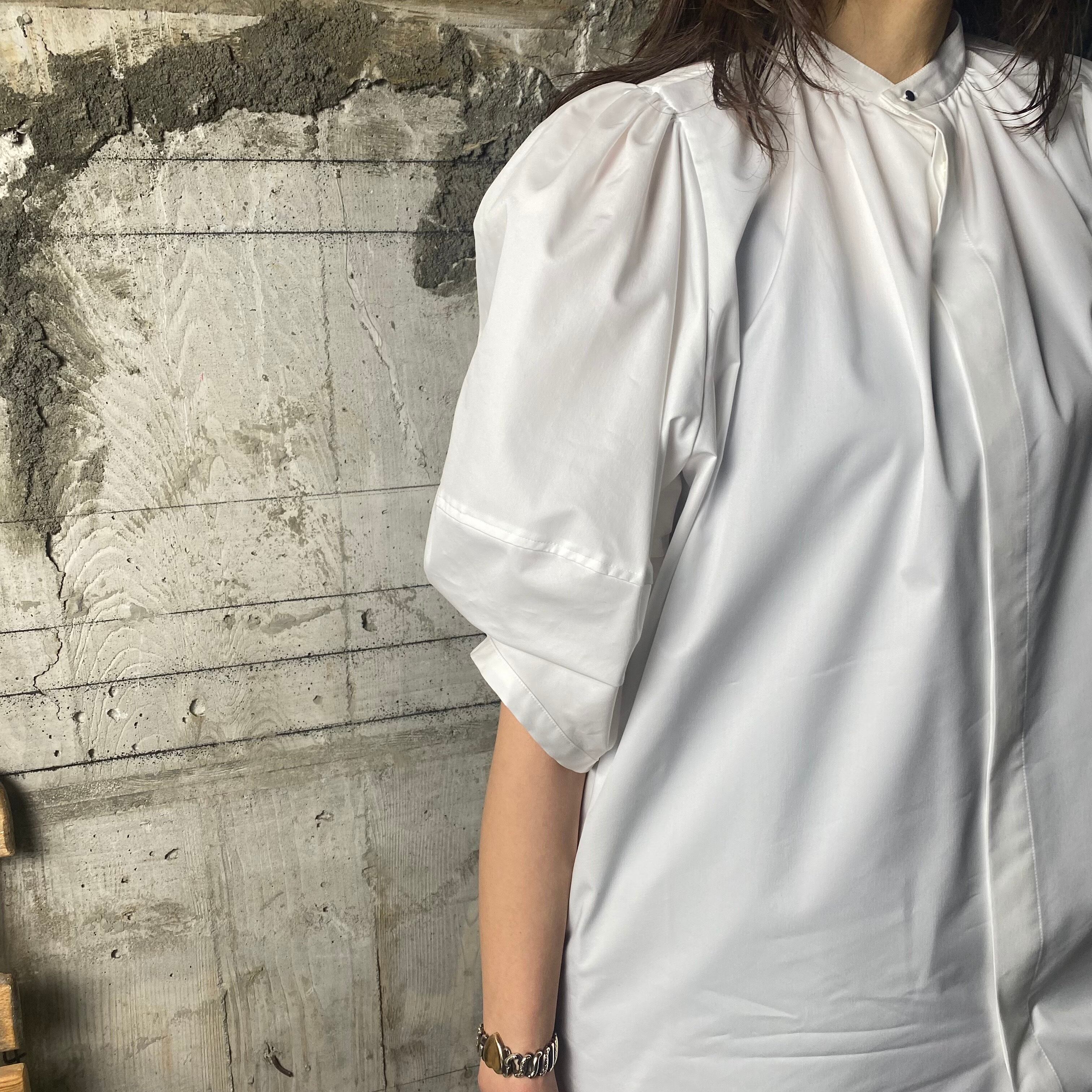 HYKE T/C BALLOON SLEEVE BLOUSE ブラックサイズ2